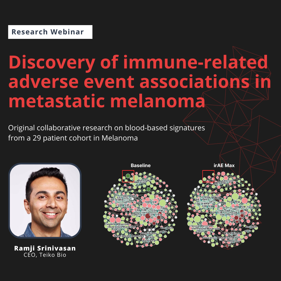 Discovery of immune-related adverse event associations in metastatic melanoma